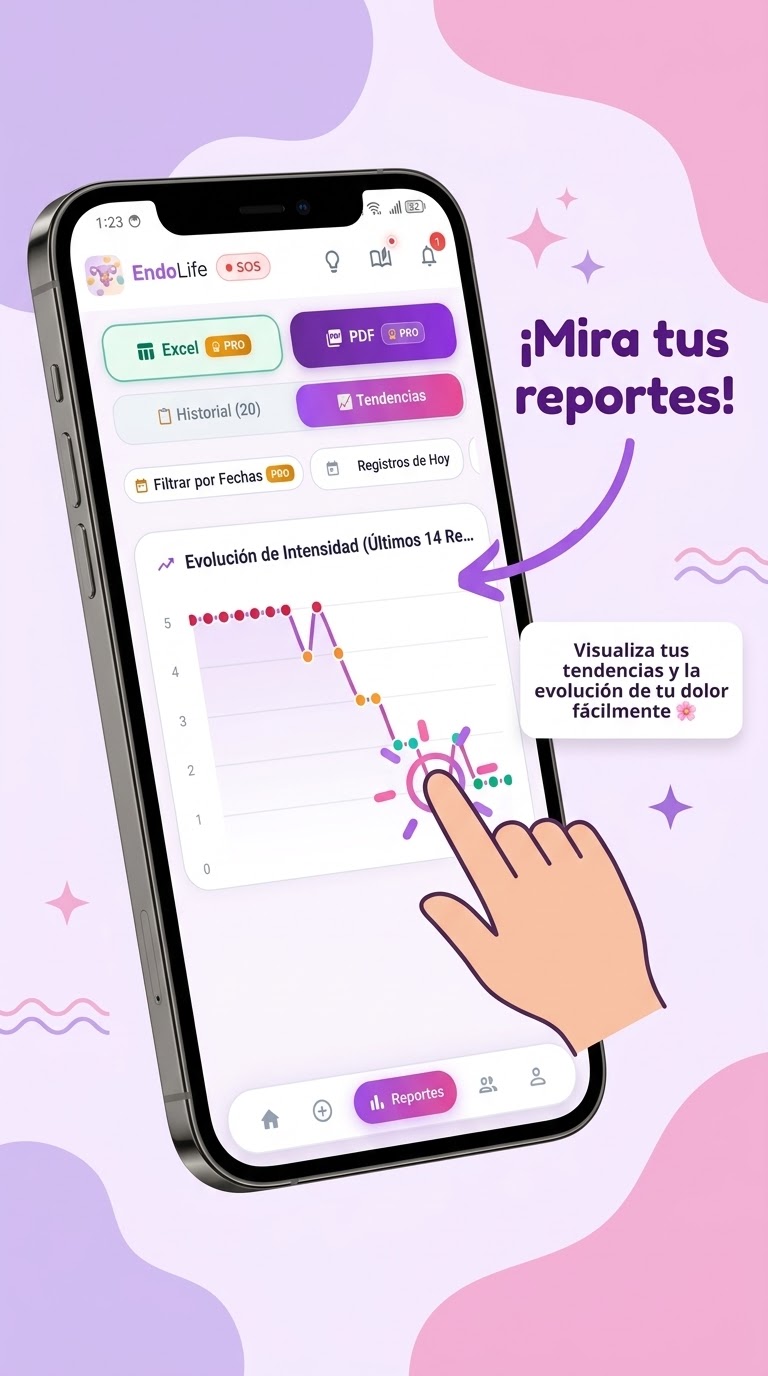 Interfaz Móvil: Comunidad y Muro de Apoyo